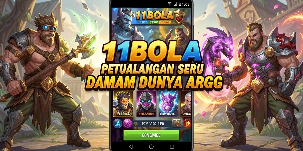 Tampilan gameplay ARPG yang menegangkan di 11BOLA.