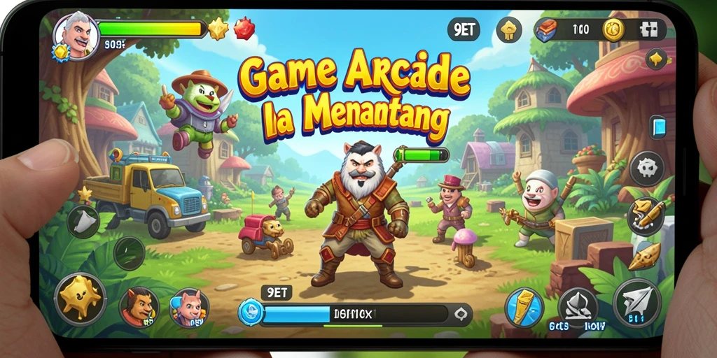 Gameplay seru dan penuh tantangan dalam 9ET.