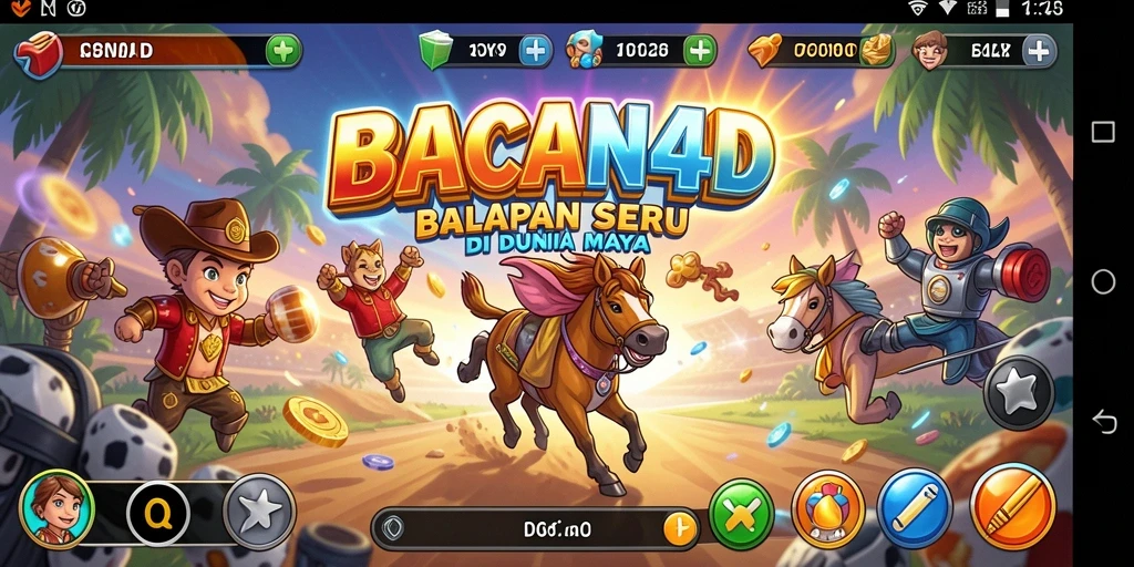 Tampilan gameplay BACAN4D yang penuh aksi dan kecepatan.