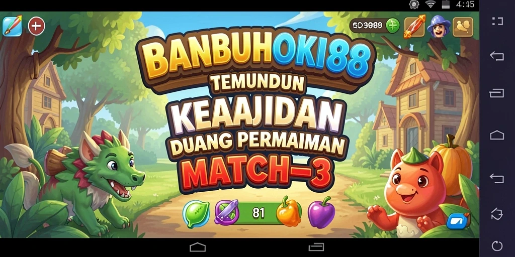 Tampilan gameplay seru dan menantang dalam BANBUHOKI88.