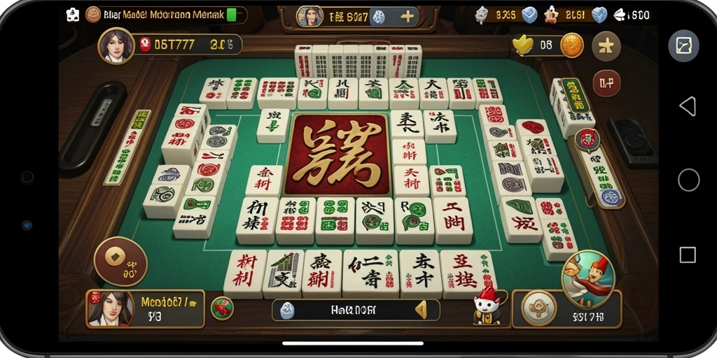 Screenshot utama BROBET77 menampilkan aksi seru dalam permainan Mahjong.