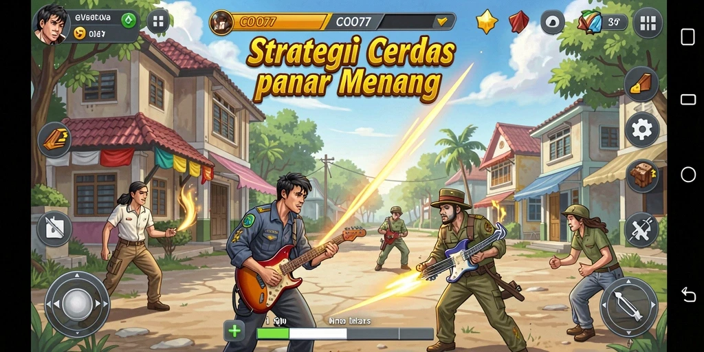 Tangkap momen mendebarkan dalam gameplay strategi COO77.