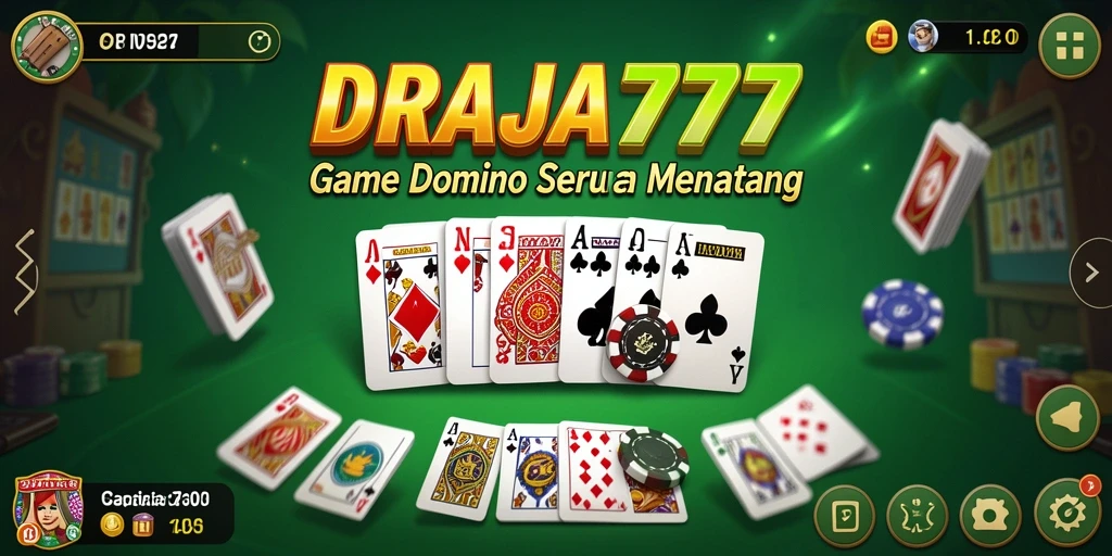 Tampilan gameplay DRAJA777 yang menarik dan interaktif.