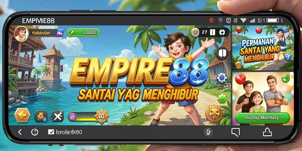 Tampilan gameplay seru dan menantang dari EMPIRE88.