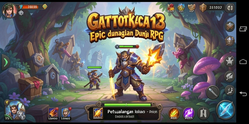 Tampilan gameplay GATOTKACA123 yang menantang dan mengasyikkan.