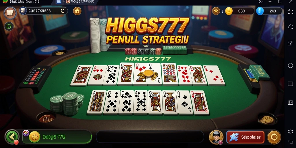 Tampilan permainan Domino HIGGS777 yang seru dan mengasyikkan.