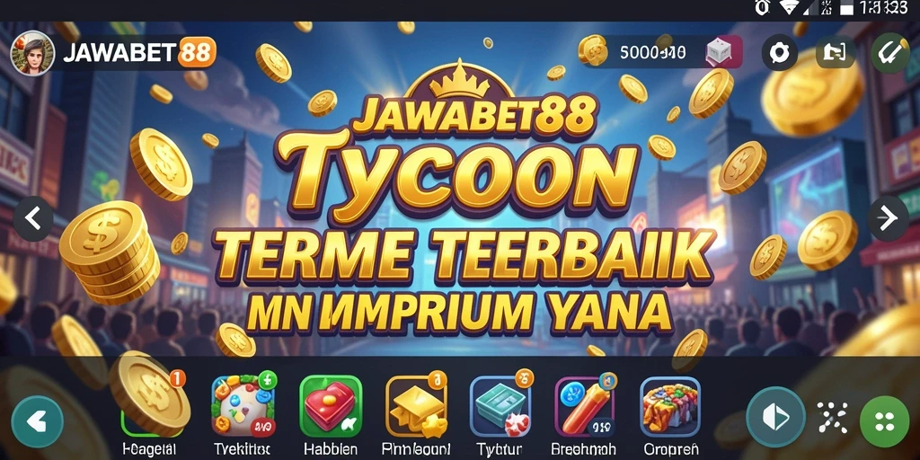 Tangkapan layar utama <strong>JAWABET88</strong> yang menunjukkan gameplay Tycoon yang menarik.