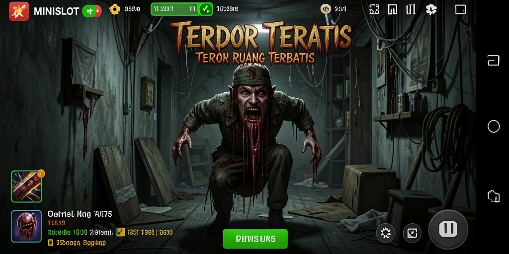 Gameplay mencekam di dalam dunia HORROR MINISLOT.