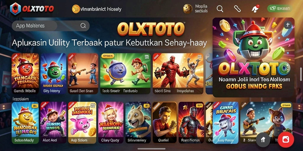 Tampilan antarmuka OLXTOTO yang bersih dan mudah diakses.