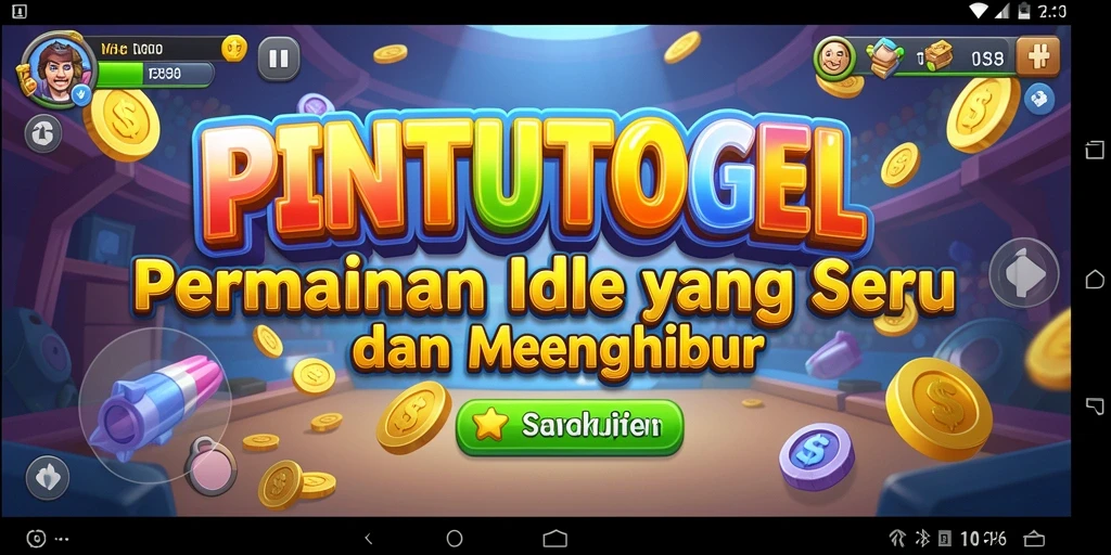 Tampilan gameplay PINTUTOGEL yang menarik dan menyenangkan.