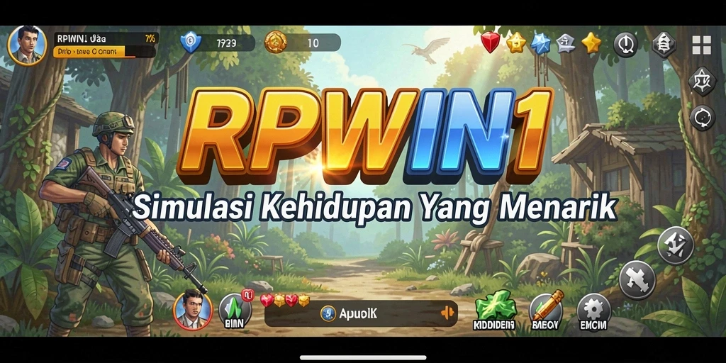Tampilan gameplay RPWIN1 yang menarik dan interaktif.