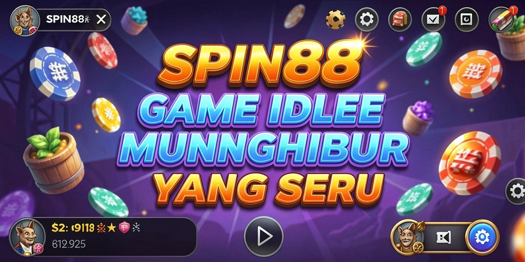 Tampilan gameplay SPIN88 yang sederhana namun menarik dan menyenangkan.