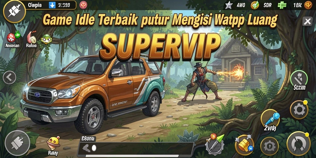 Tampilan gameplay SUPERVIP yang menarik dan seru.